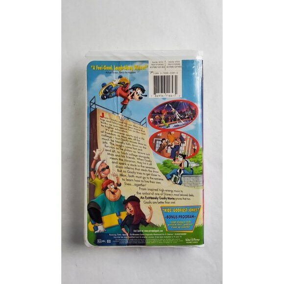 An Extremely Goofy Movie VHS Tape 2000 Disney - Clamshell - Picture 2 of 6
